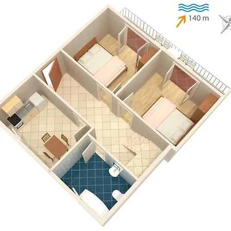Apartamento 1050b